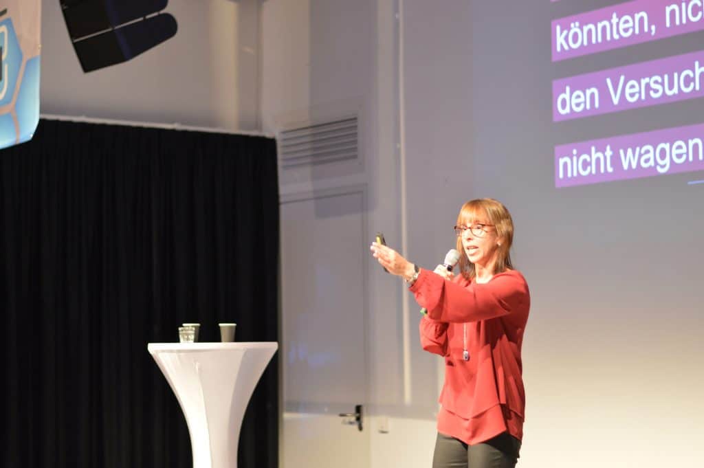 Bianca Prommer hält Vorträge über Innovationsmanagement