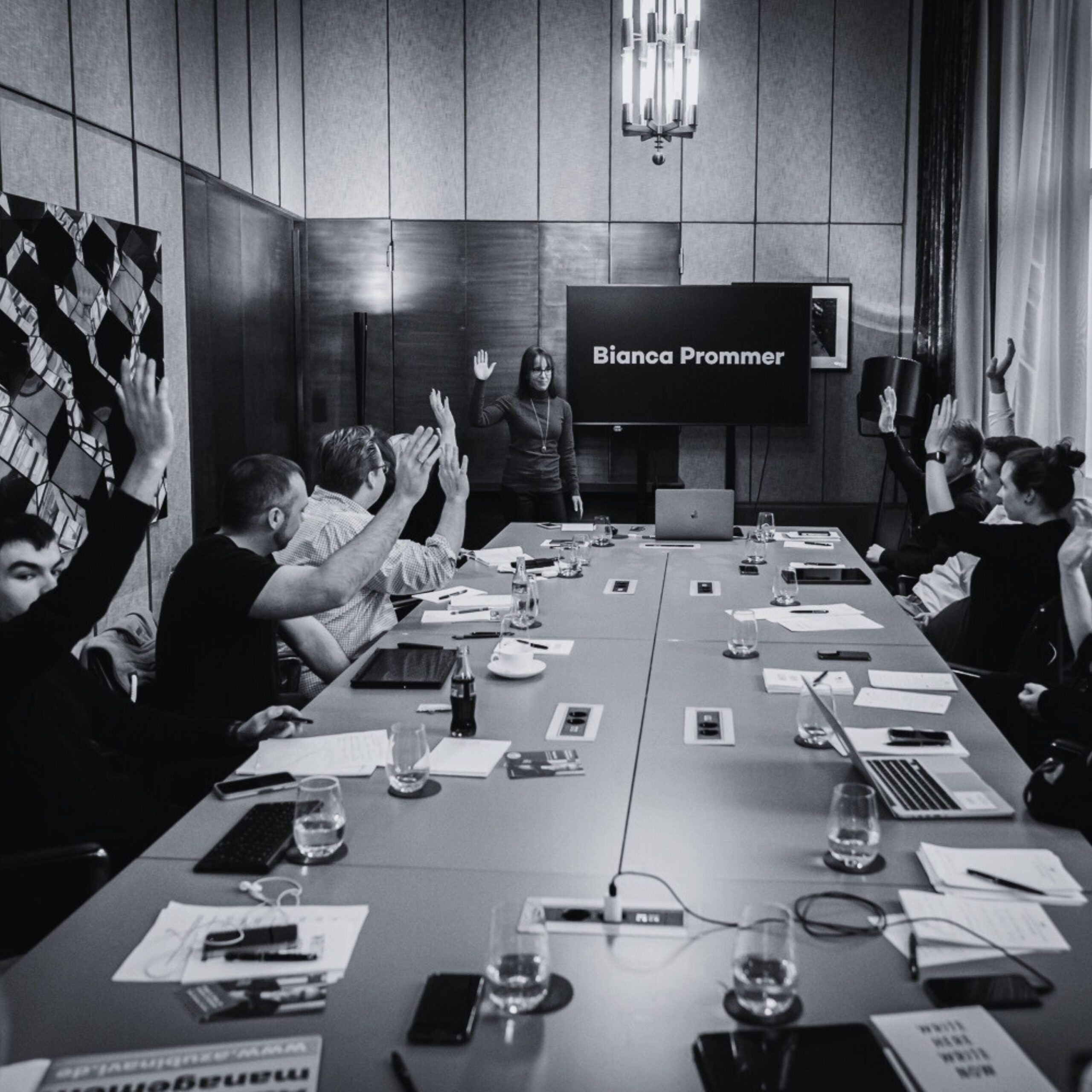 Bianca Prommer führt Trainings im Bereich Innovationsmanagement durch.